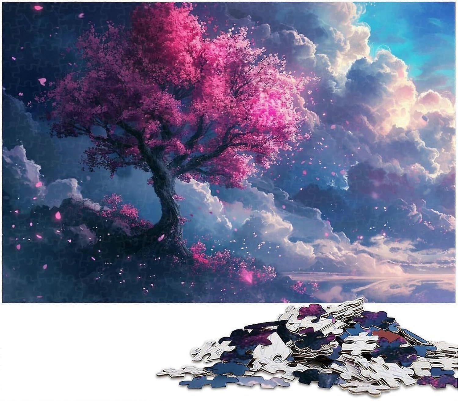 Erwachsene Puzzles 1000/500/300 Teile Traum Wald Puzzle für Erwachsene Holz Puzzle Home Decoration PTPT 3805