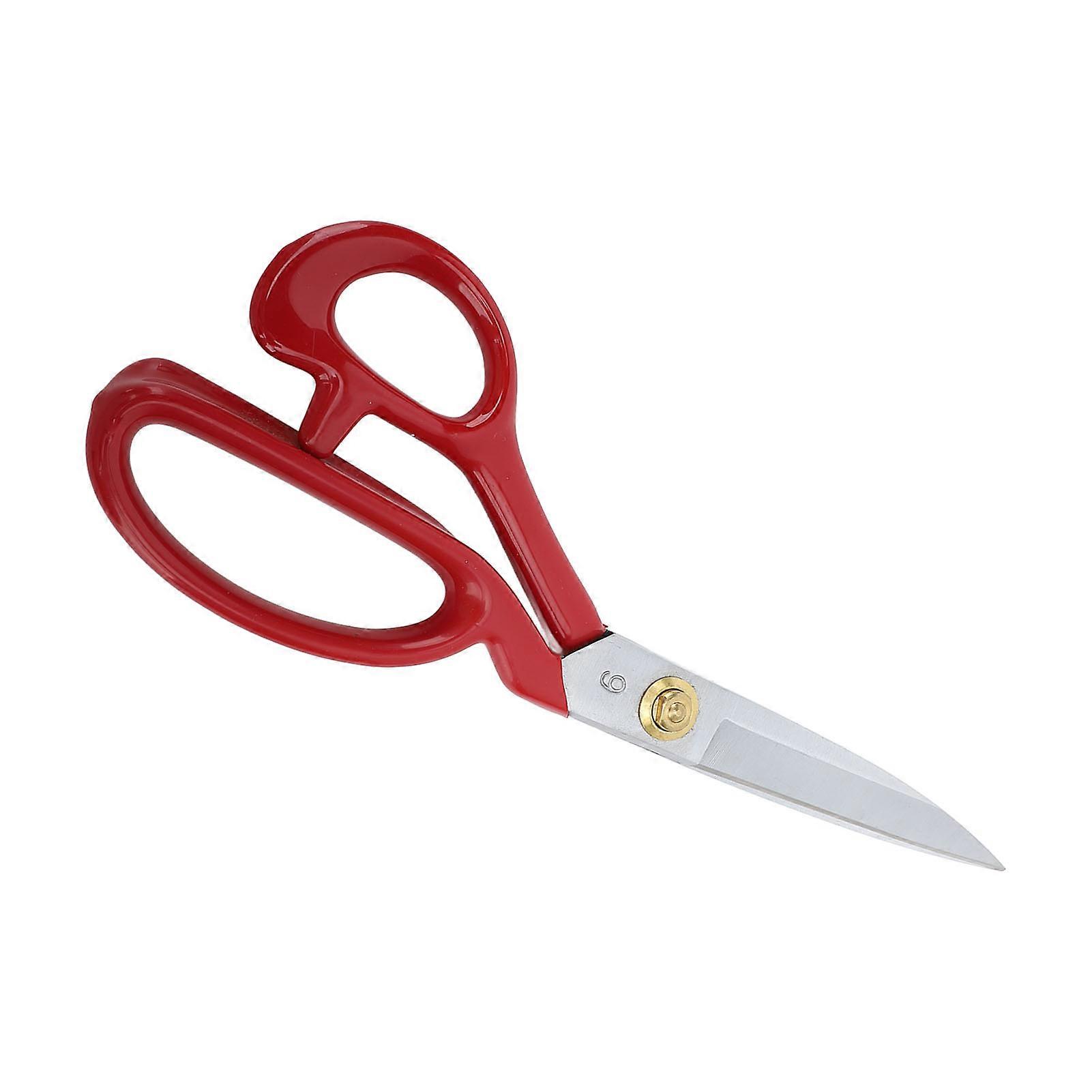9 Inch Rustproof Stainless Steel Tailor Scissors Set with Red Handle