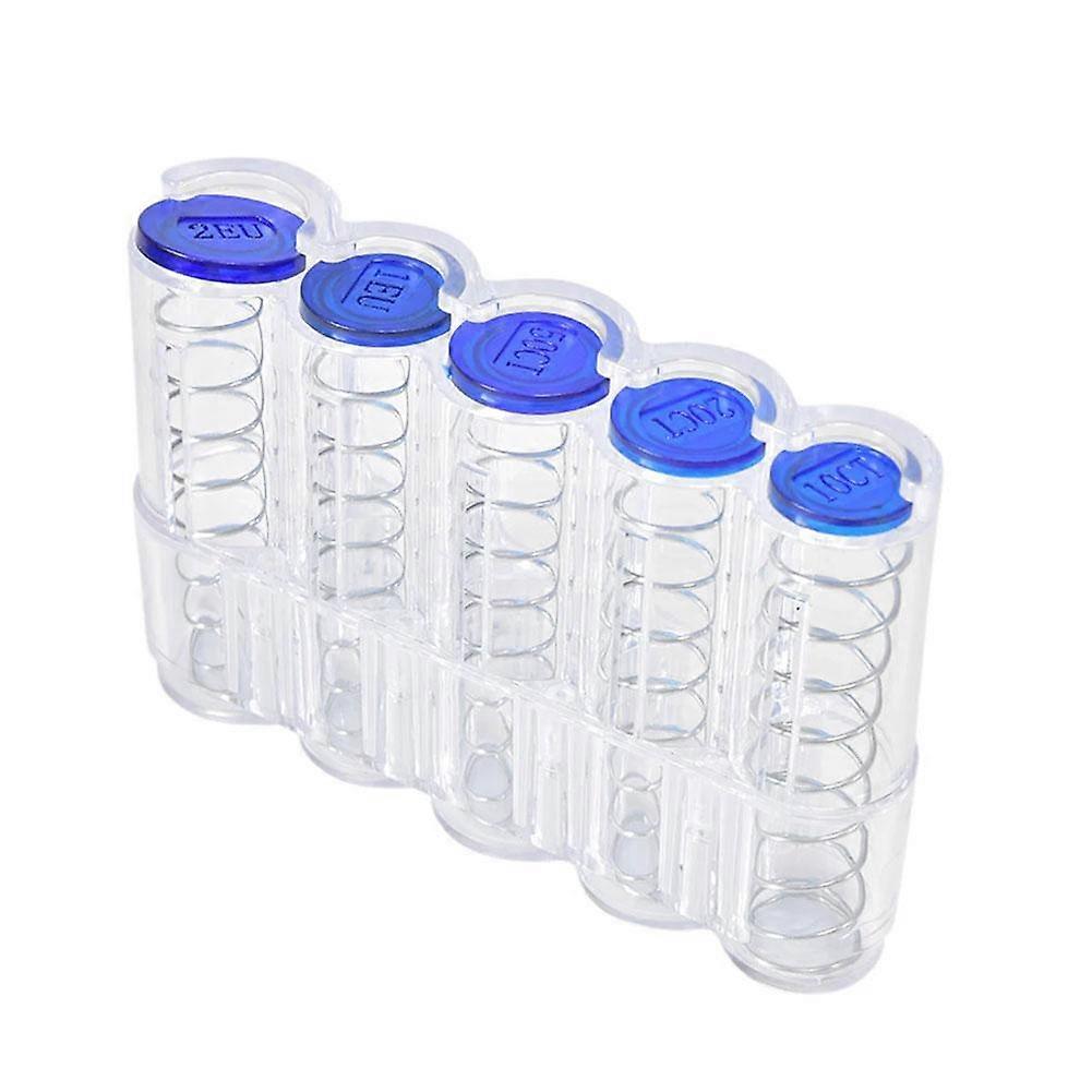 Car Coin Box for Easy Collection and Quick Access - Available in Clear or Black - Keep Your Car Organized!