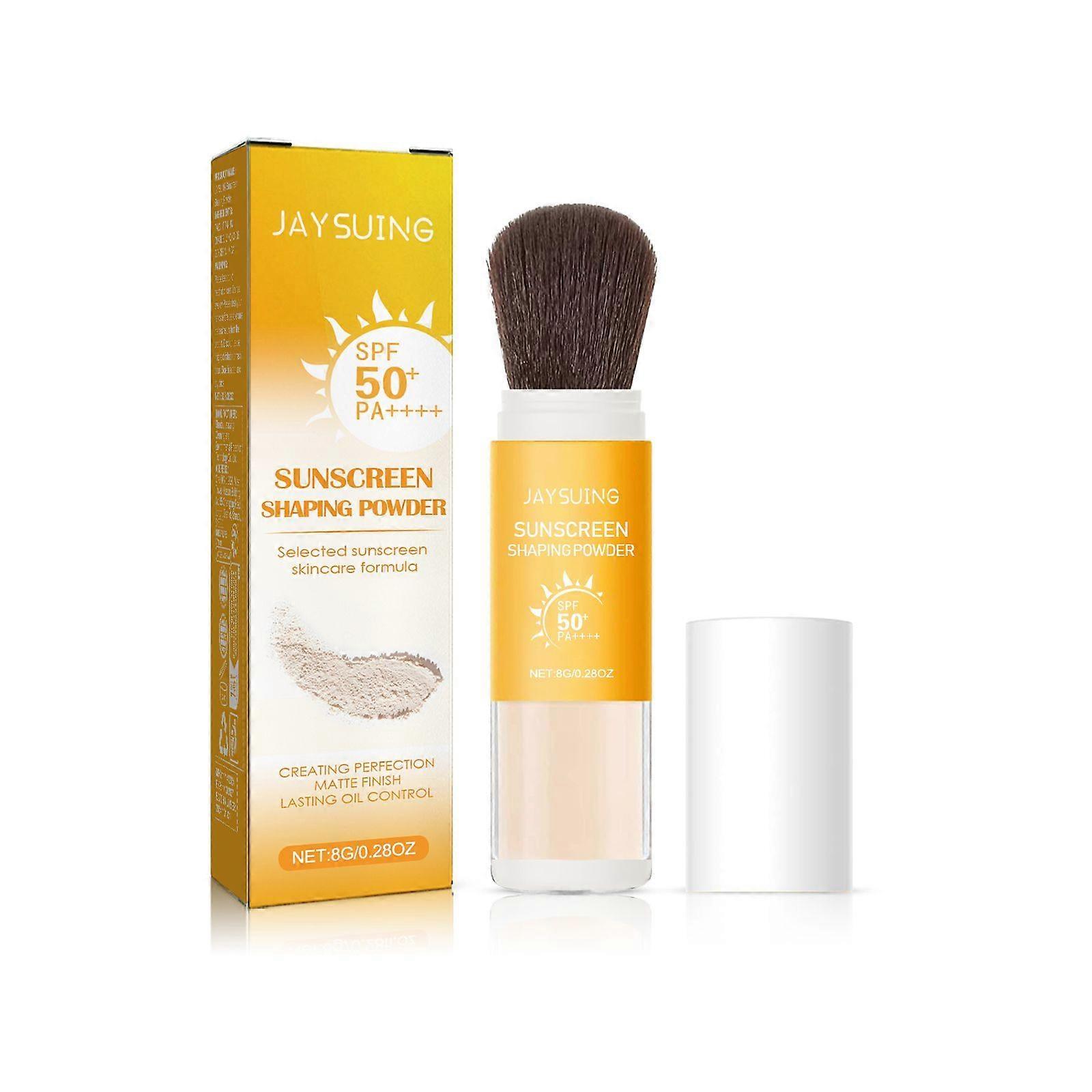 Protective Setting Powder, Sweatproof Long-lasting Oil Controlled Waterproof Concealer Natural Setting Powder