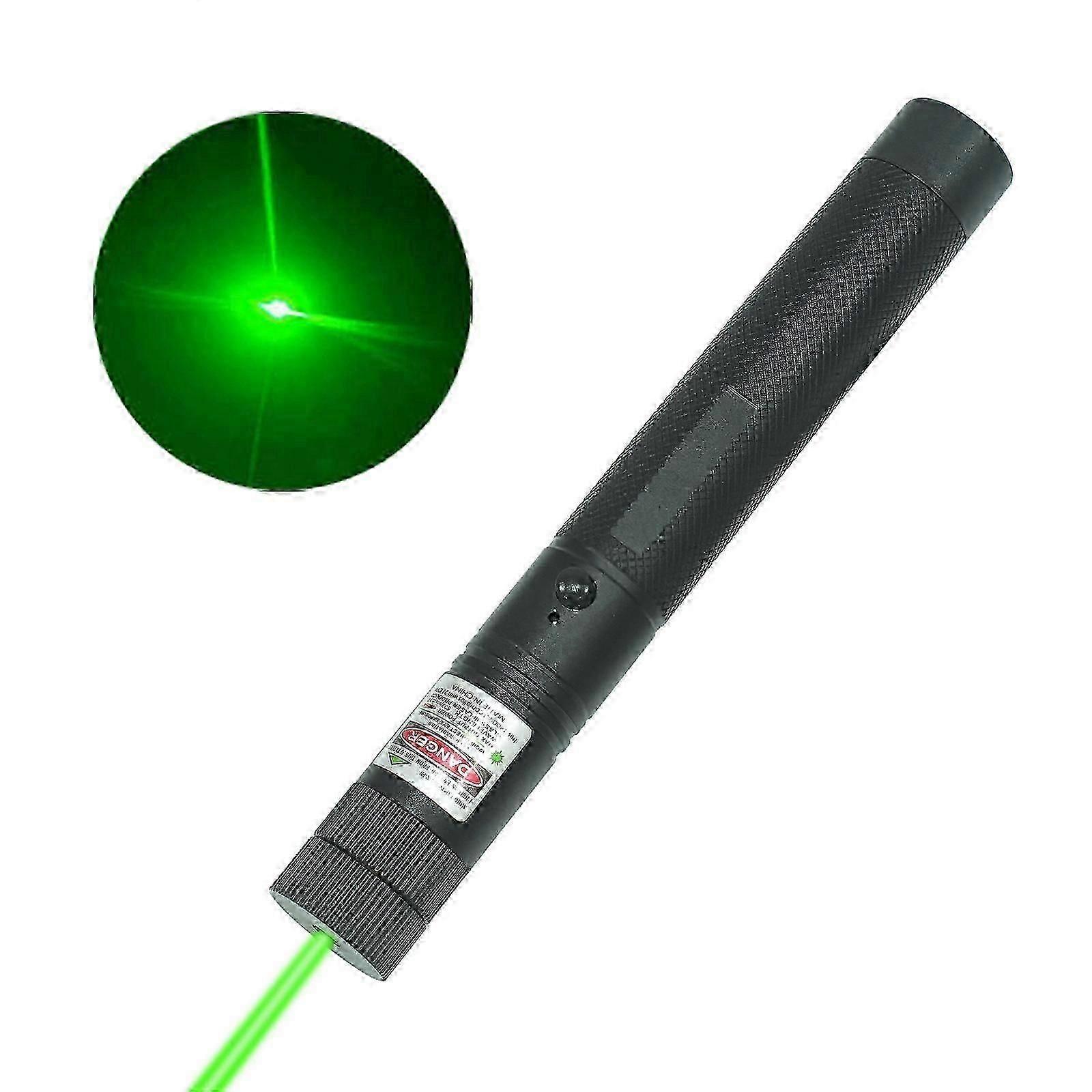 Laser Pen, Usb Teaching Office Instruction Electronic Pointer Pen, Red Green Starry Sky Laser Pen