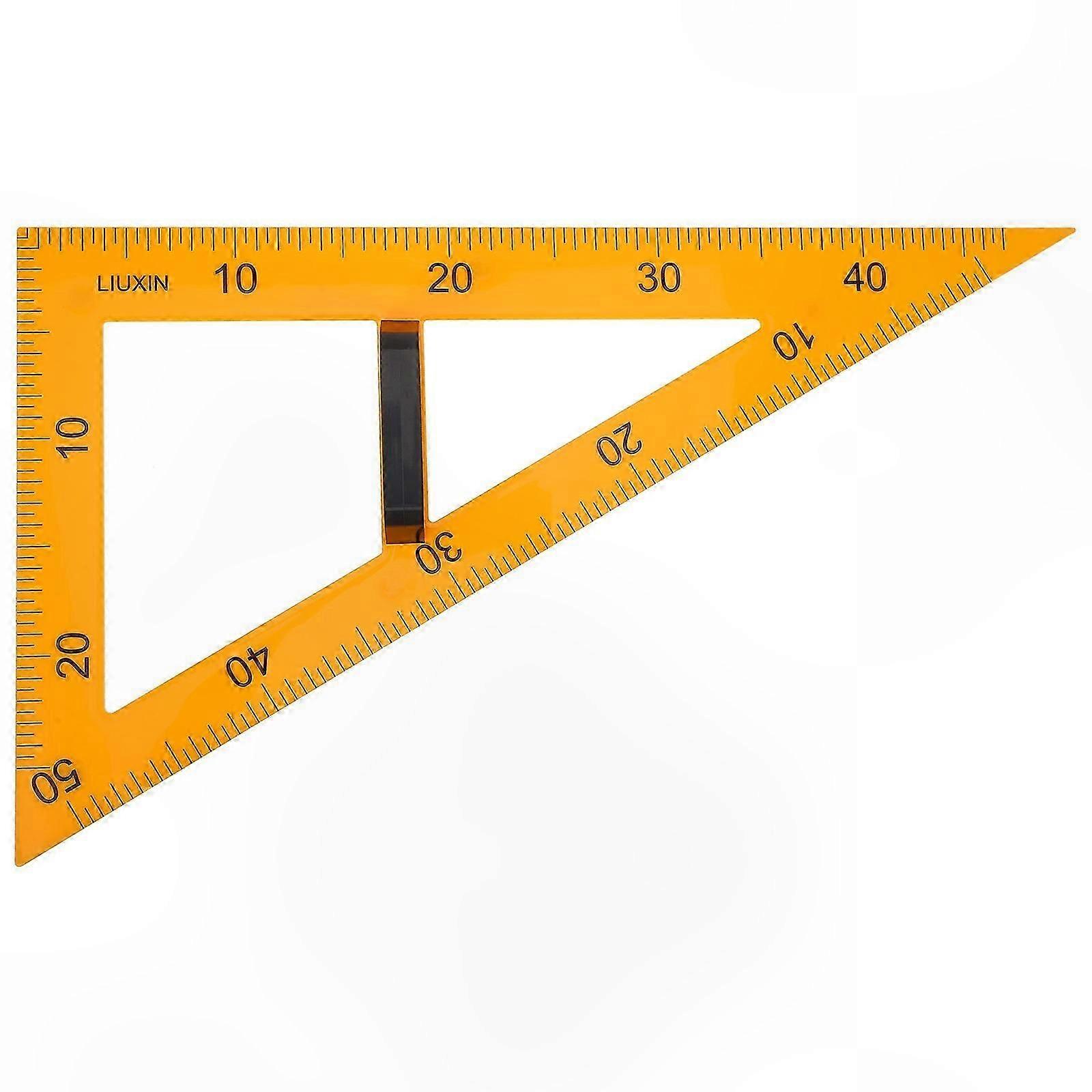 Magnetic Drawing Set Square with Handle for Blackboard Teaching and Drafting Tools