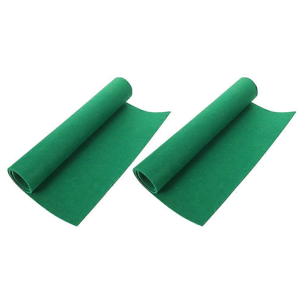 Green Cloth Reptile Bedding Mat for Bearded Dragon Cage Accessories Warm and Comfortable Waterproof for Reptile Supplies 2pcs