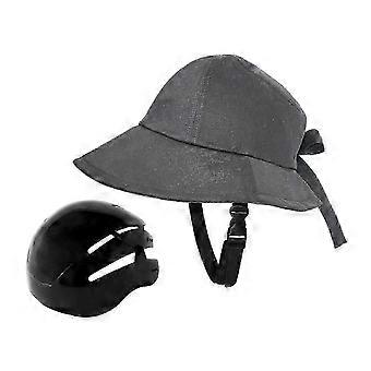 Capacete de segurança de ciclismo com ajuste ajustável e proteção solar