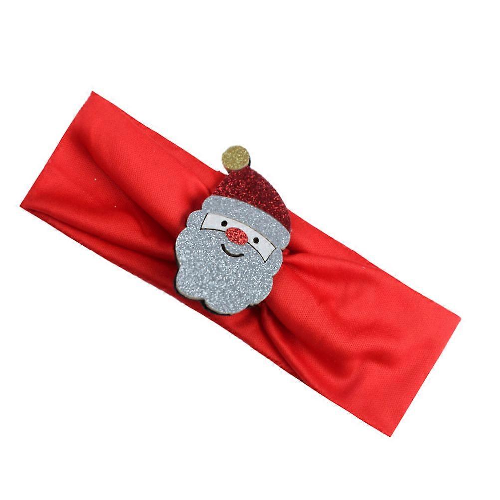 Head Wrap for Babies Baby Headbands for Party Use 2Pcs Red