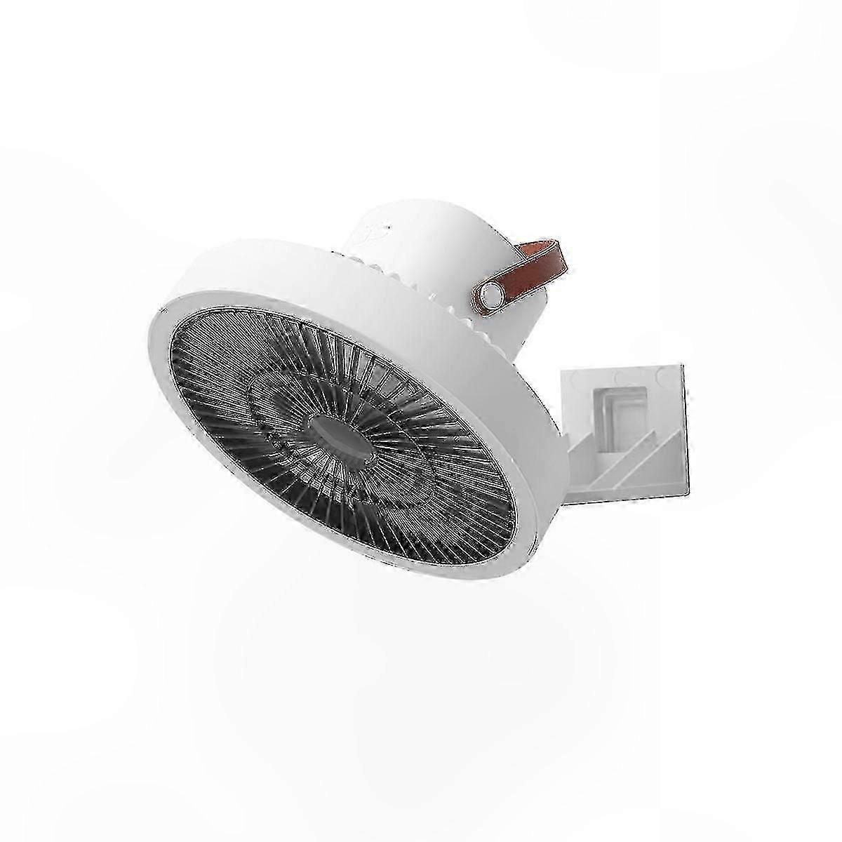 Portable Rechargeable Wall Fan with Multi-Functionality and Adjustable Oscillation for Home Use