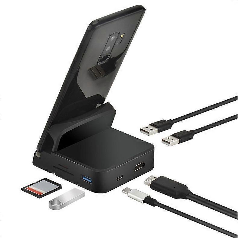 7 In 1 USB-C / Type-C HUB with Holder
