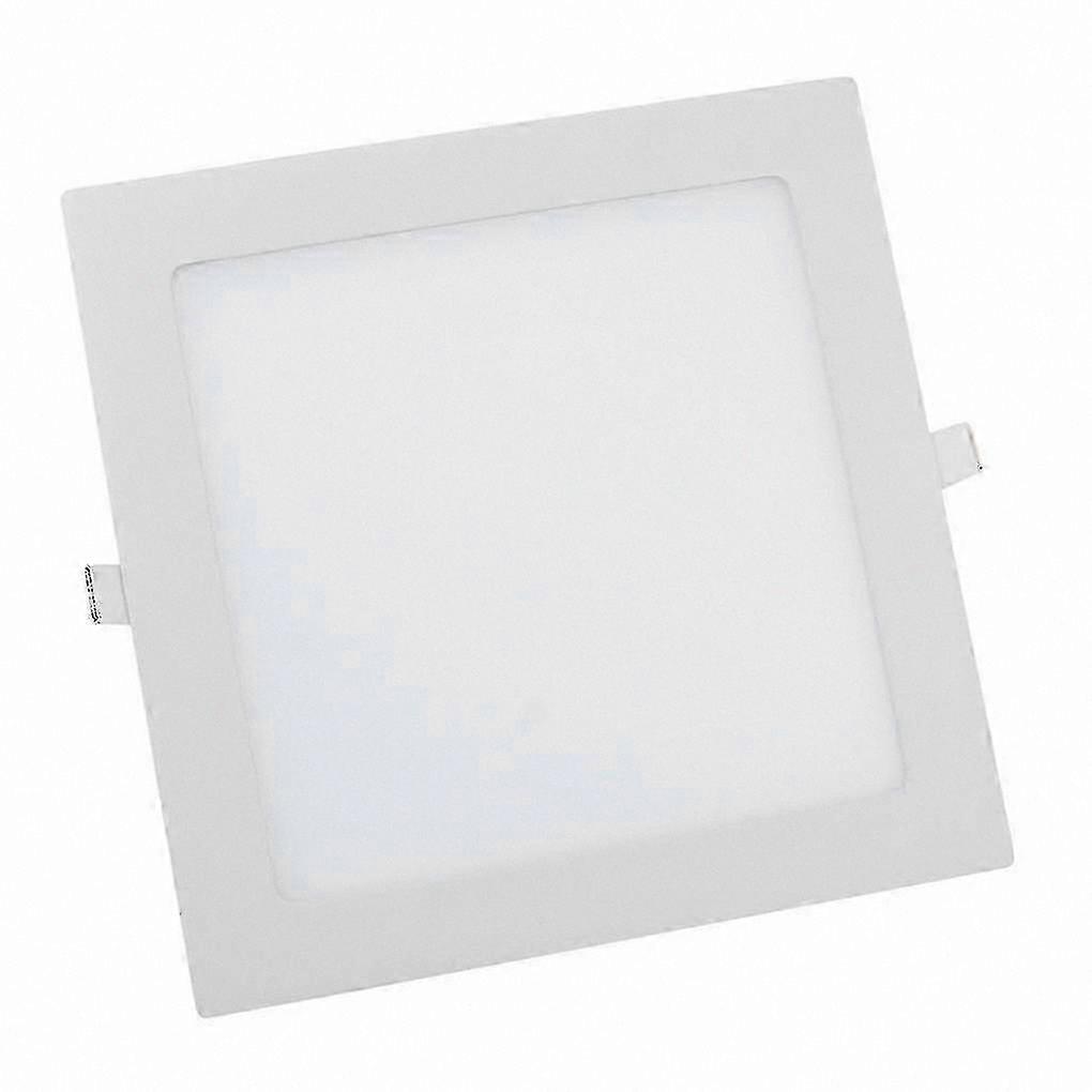 18W Square LED Recessed Panel Light, Cool White AC Downlight Fixture