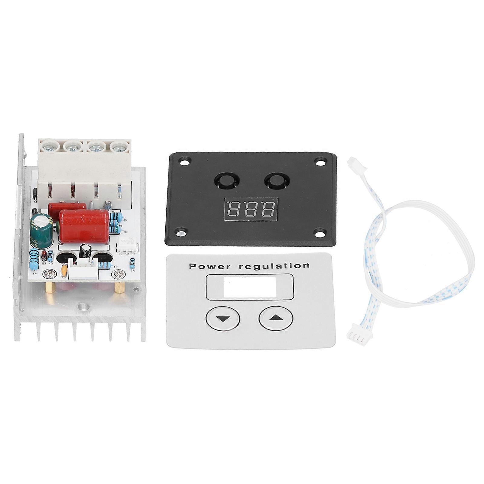 Thyristor Voltage Regulator 10000W Digital AC Aluminum Alloy Shell