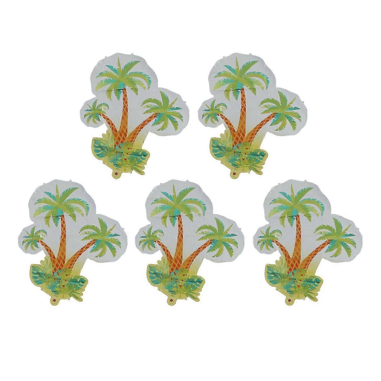 2025 أحدث طراز 5 قطع شجرة النخيل بالون رقائق الألومنيوم قوي خفيف الوزن