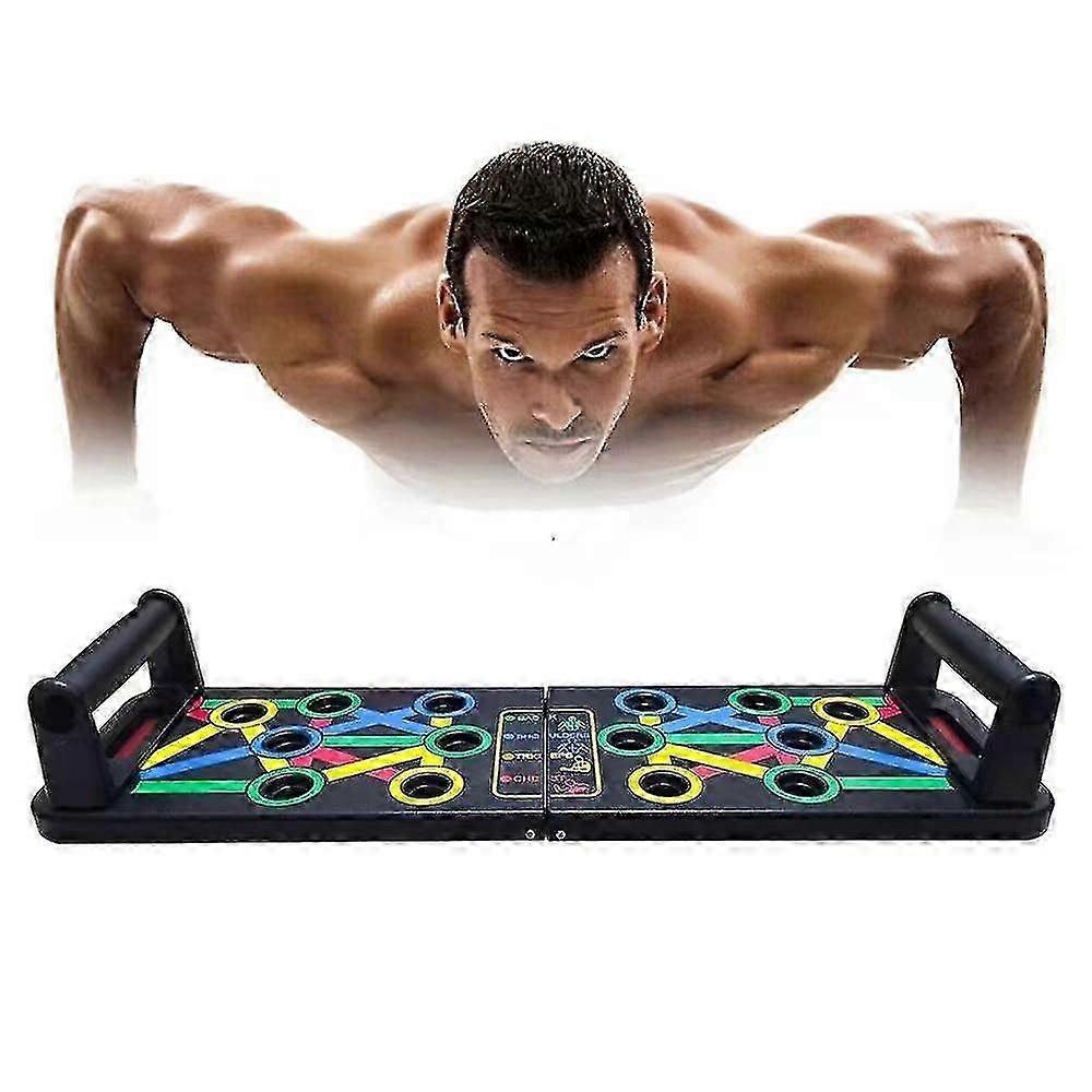 14 In 1 Foldable Push Up Board for Home Fitness & Exercise