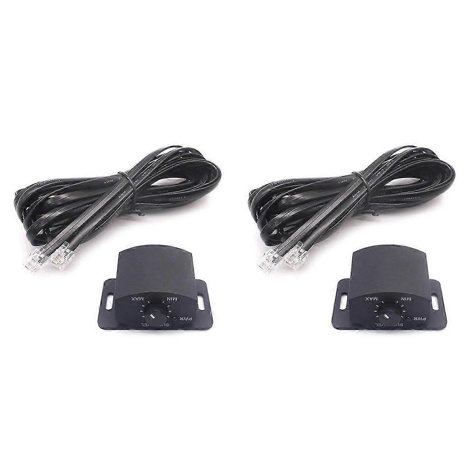 Amplifier Replacement Bass Knob Control Remote 6Pin Subwoofer