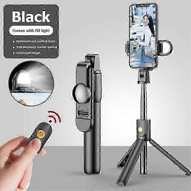 6-in-1 Wireless Bluetooth Selfie Stick Tripod with Remote Control
