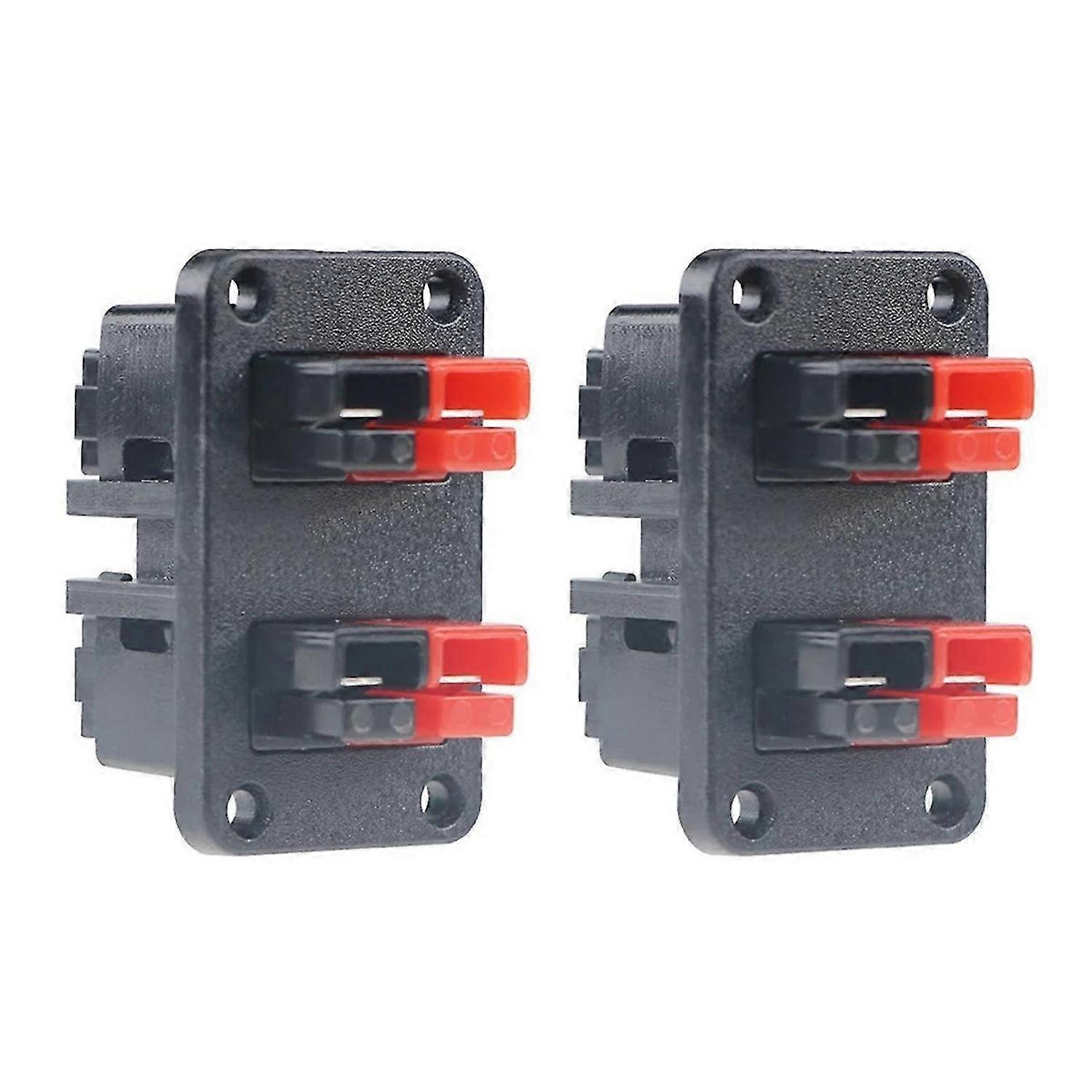 2pcs 45A 600V Power Plug Cable Connectors for Anderson Plug Connector Fixed Mounting Bracket Panel Power Plug Connector