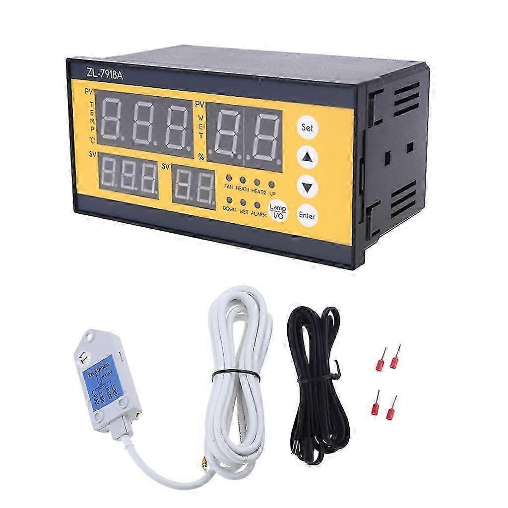 2025 Automatic Incubator Controller 100-240V High Precision TEM Humidity Control