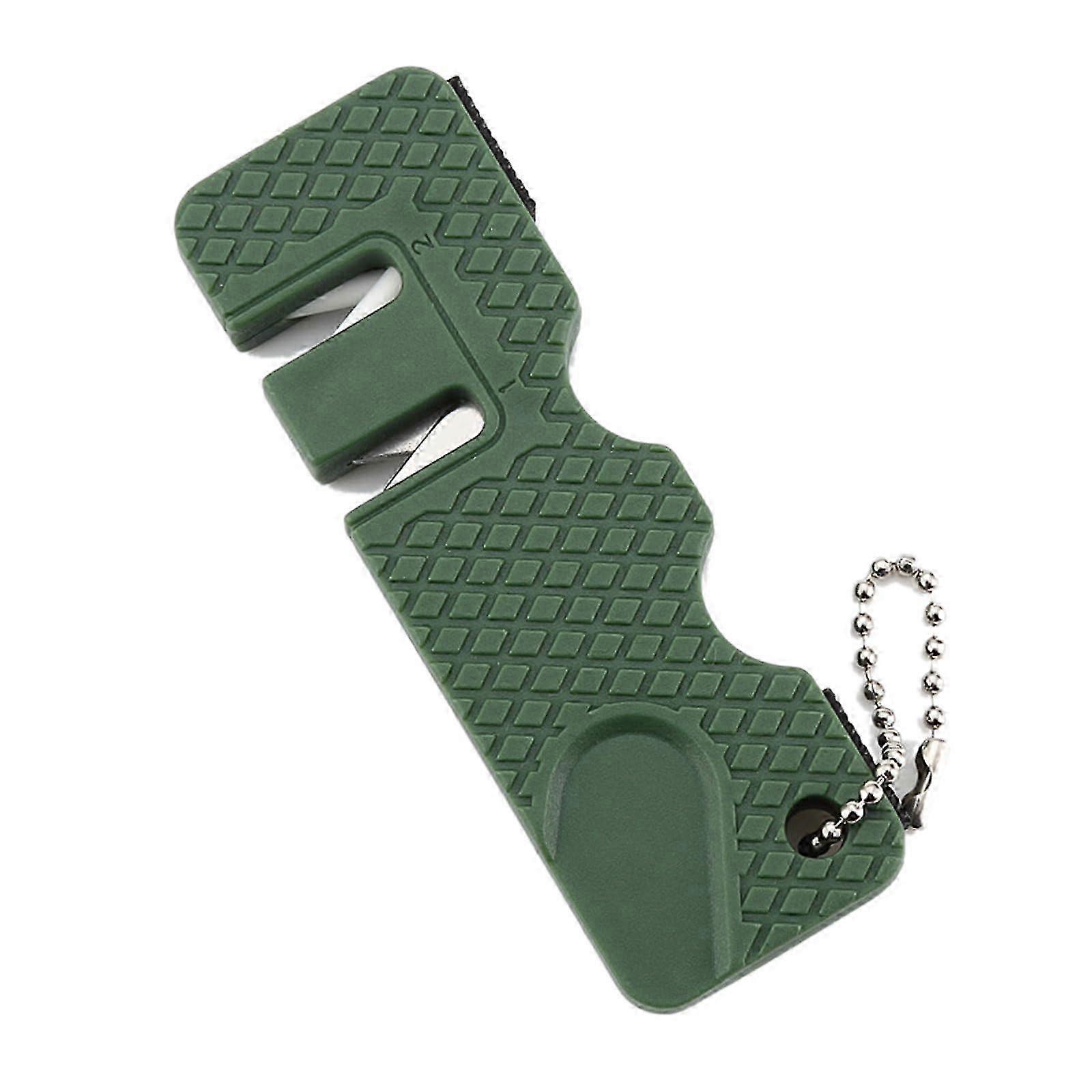 Multifunctional Outdoor Knife Sharpening Stone with Hole Professional Sharpener 2025