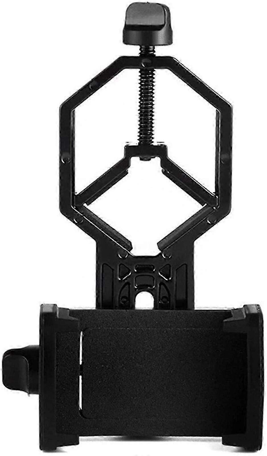 Monocular Telescope, Universal Cell Phone Adapter Clip Mount Binocular Monocular Spotting Scope Telescope Phone Support Eyepiece D: 25-48mm Clear 2025