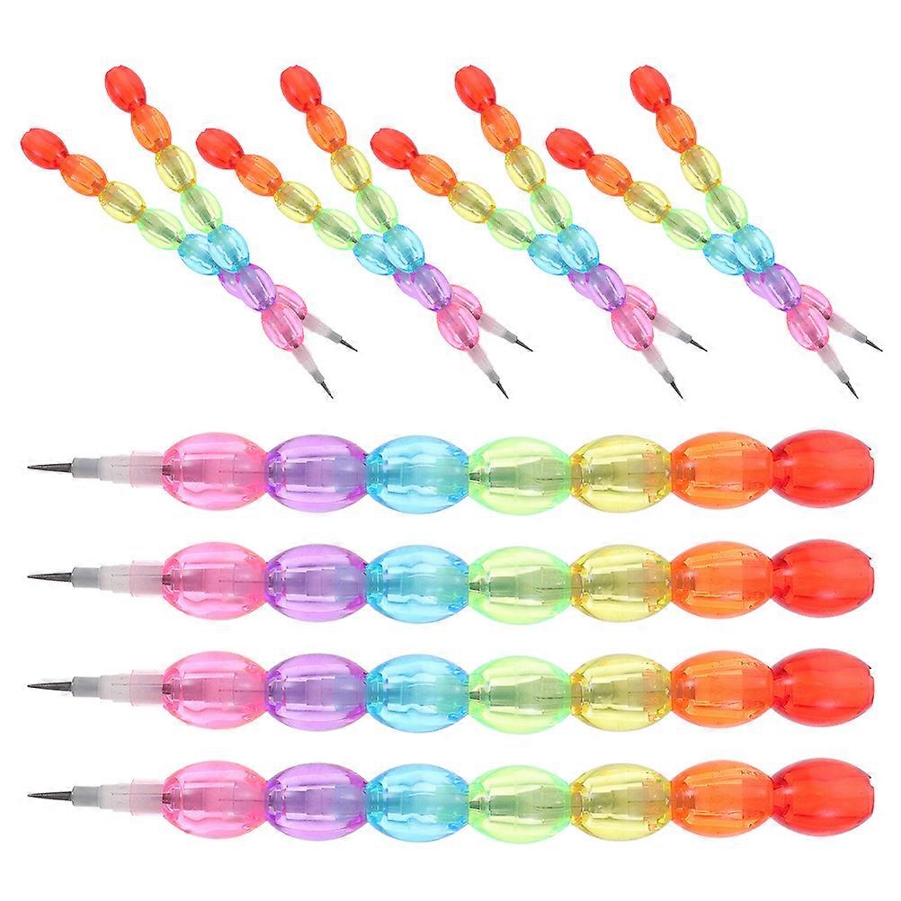 Multi-Purpose Pencils, Suitable for Exams and Homework, Stacking Feature