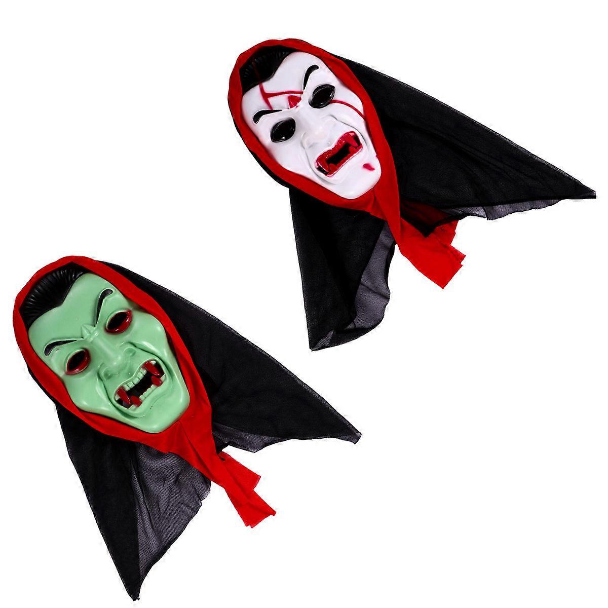 Scary Halloween Masks Horror Mask for Halloween 4Pcs Cosplay Props