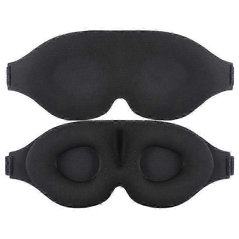 2025 Seneste model søvnøjenmaske til sidesovende mænd kvinder, nul øjentryk