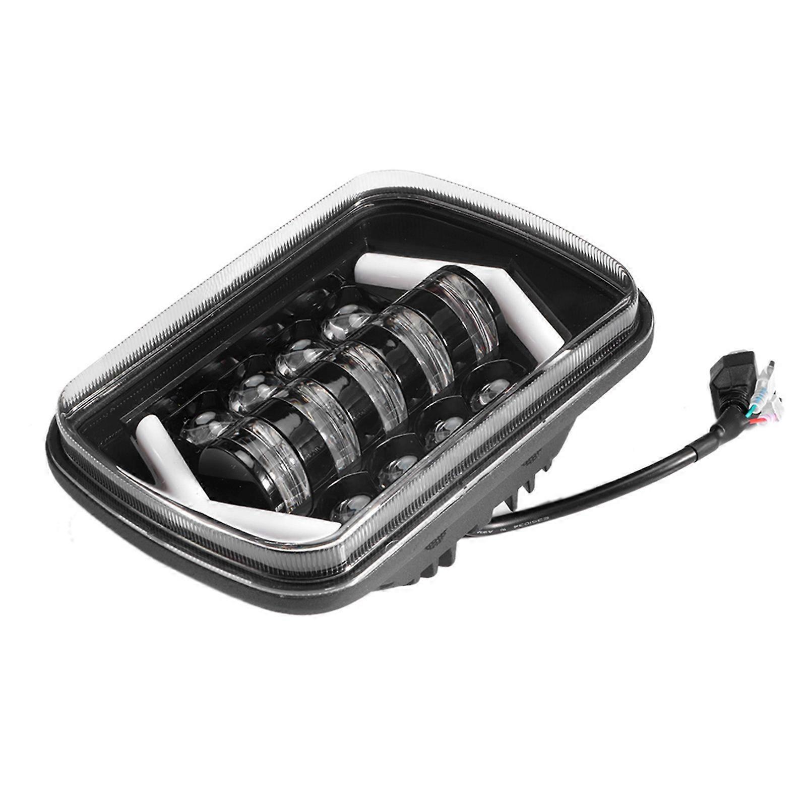 Low beam lamp for Jeep 5x7in LED square headlight