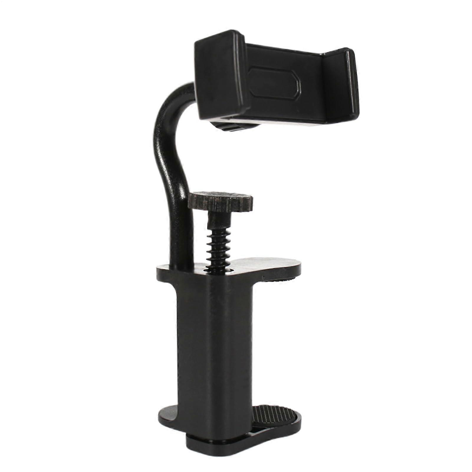 Guitar Mobile Phone Holder, Universal Smartphone Clip for Streaming and Recording, Adjustable Clamp, On The Go