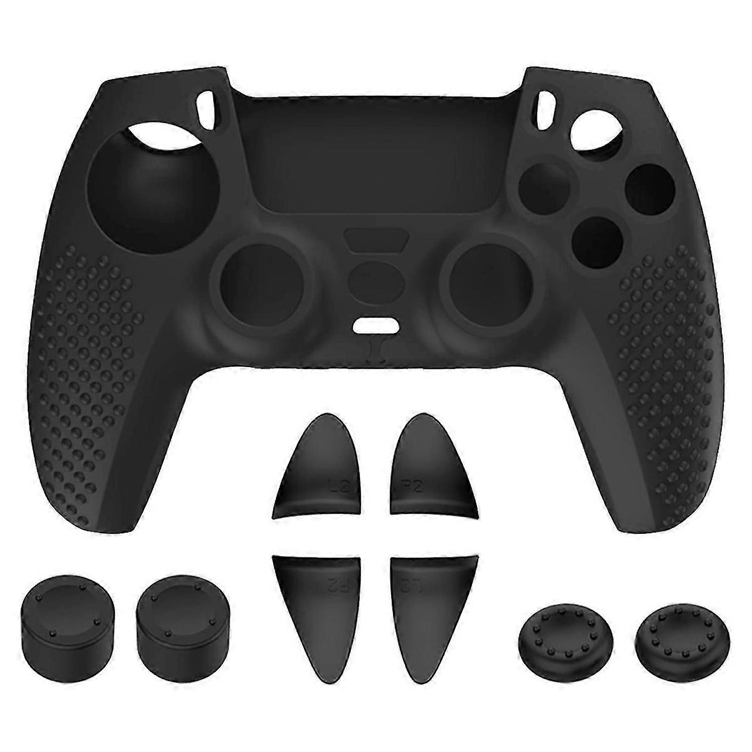 For Controller Anti-Slip Soft Silicone Protective Cover for 5 Wireless Controller