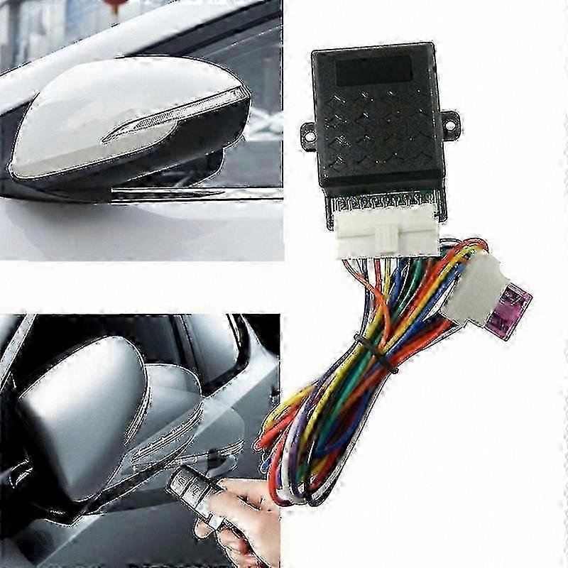 Universal Auto-Folding Rearview Mirror Control Module for Cars