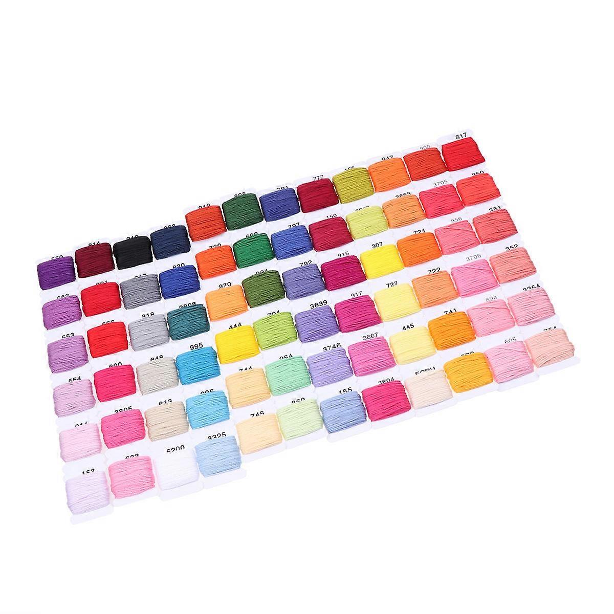 Cotton Embroidery Thread Set for Cross Stitch with 1Set Multicolor