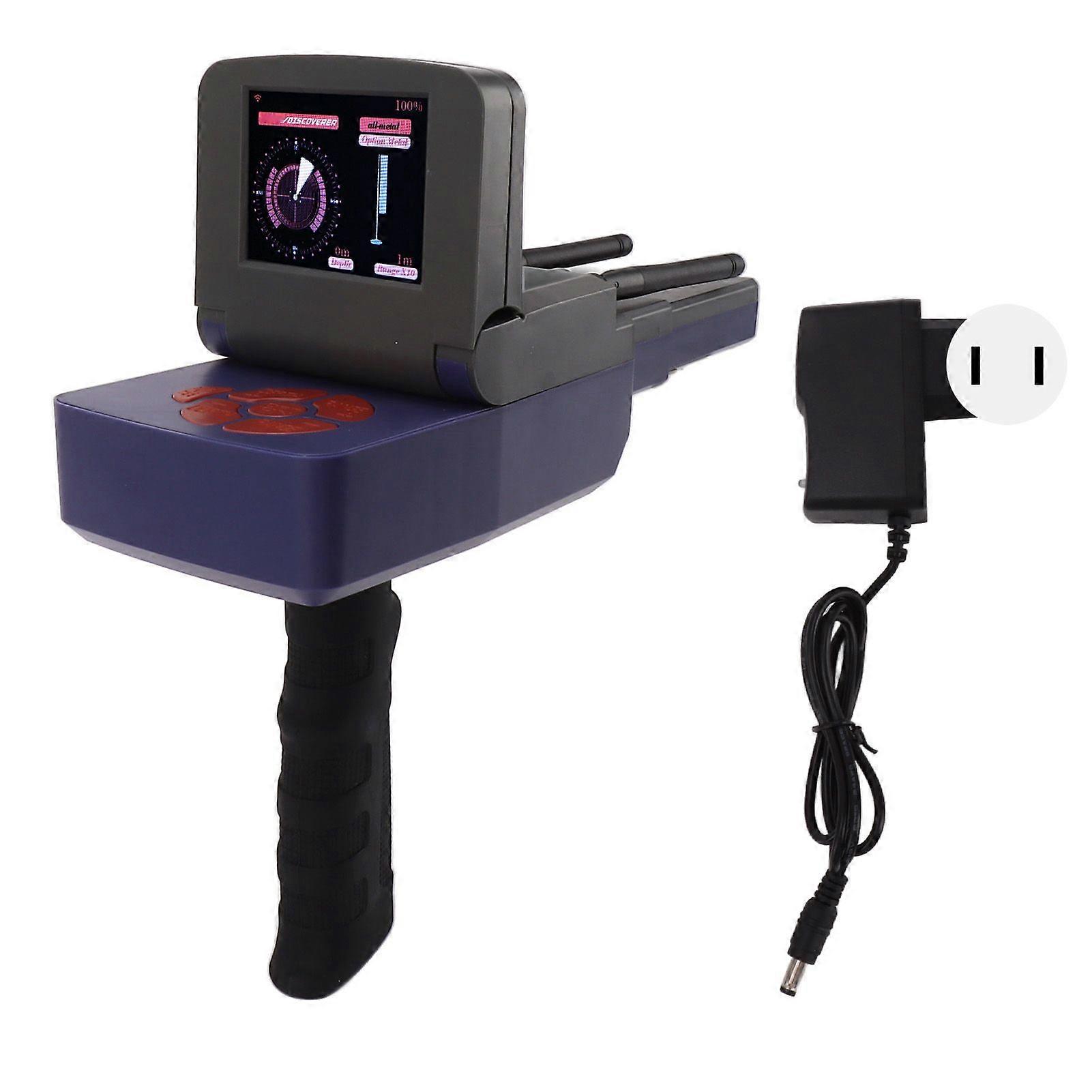30m Depth Metal Detector 1500m Range Underground Metal Finder Scanner Equipment with Display for Gold Silver Copper US Plug 100240V
