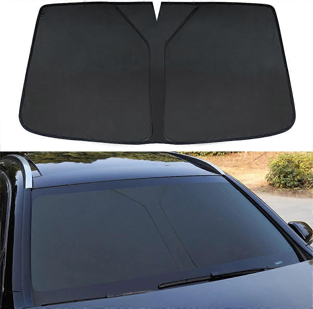 Car Windscreen Sun Shade For Mazda 3 Axela Sedan 2019, Front Windscreen Sunshade Foldable UV Block Keeps Cooler