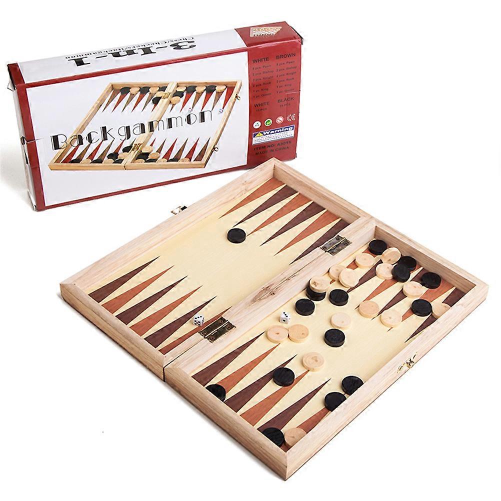 Foldable Chess Set for Wooden Chess Board 1Set Educational