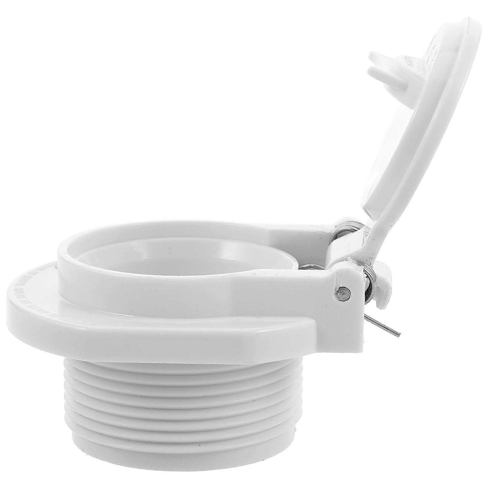 Pool Vacuum Adapter Rotation Pool Vacuum Safety Lock Replacement 5Pcs White