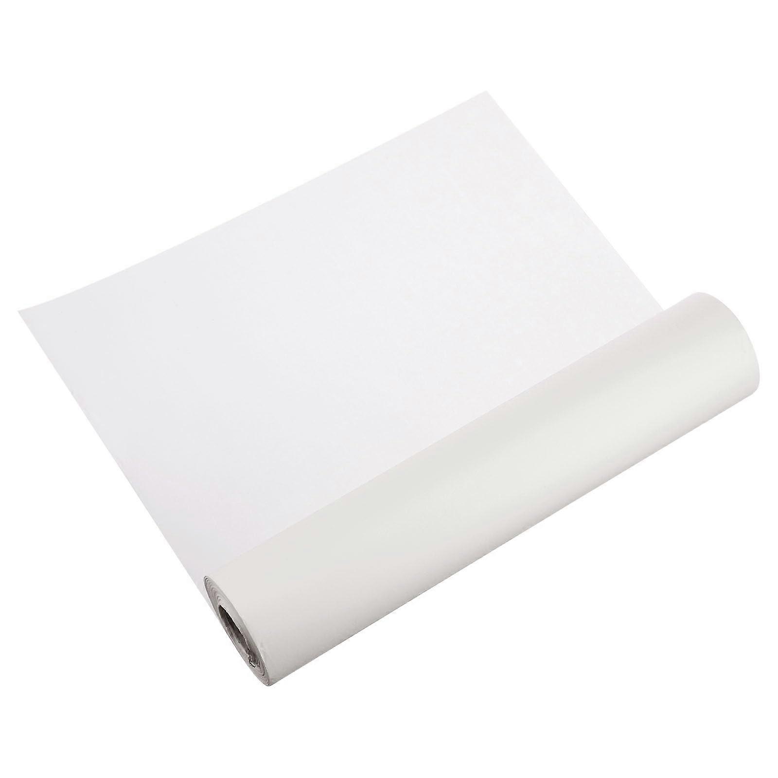 Xuan Paper Roll, 14In X 82Ft White Rice Paper Without Grid for Chinese Calligraphy Practice