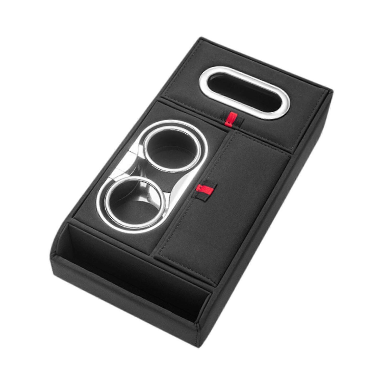 Automobile Armrest Case Large Capacity Generic Multipurpose Auto Accessories Black