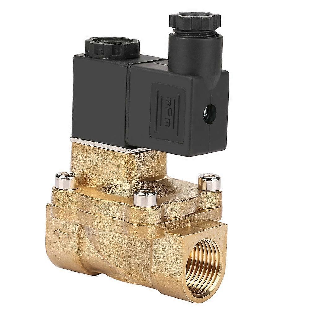 Features:
This is a 
pilot operated two-position two-port solenoid valve, quick to switch.
It is a n