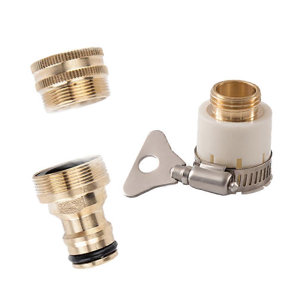 Solid Quick Coupler Set with High Press Connector for Car Washing 9Pcs