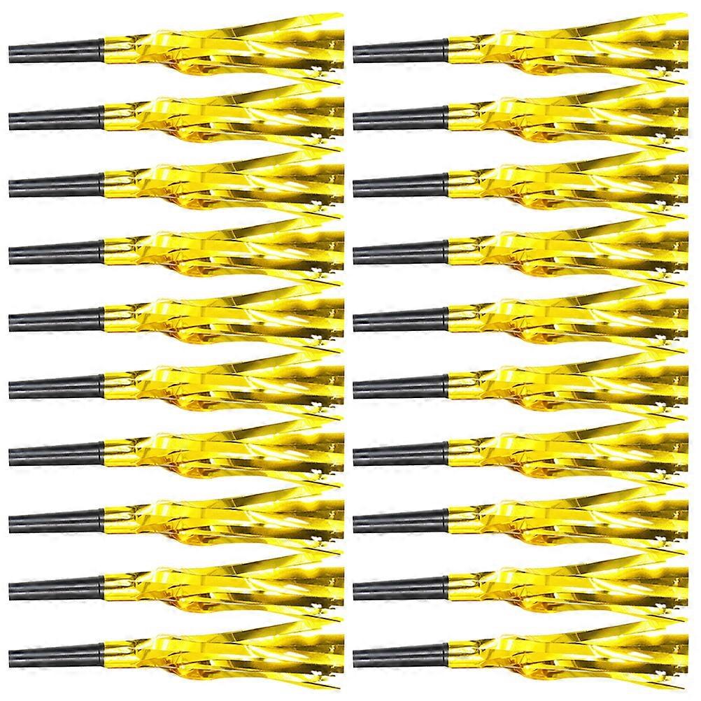 Tassel Noise Makers Cheering Whistles Whistle Toys for Party 60Pcs