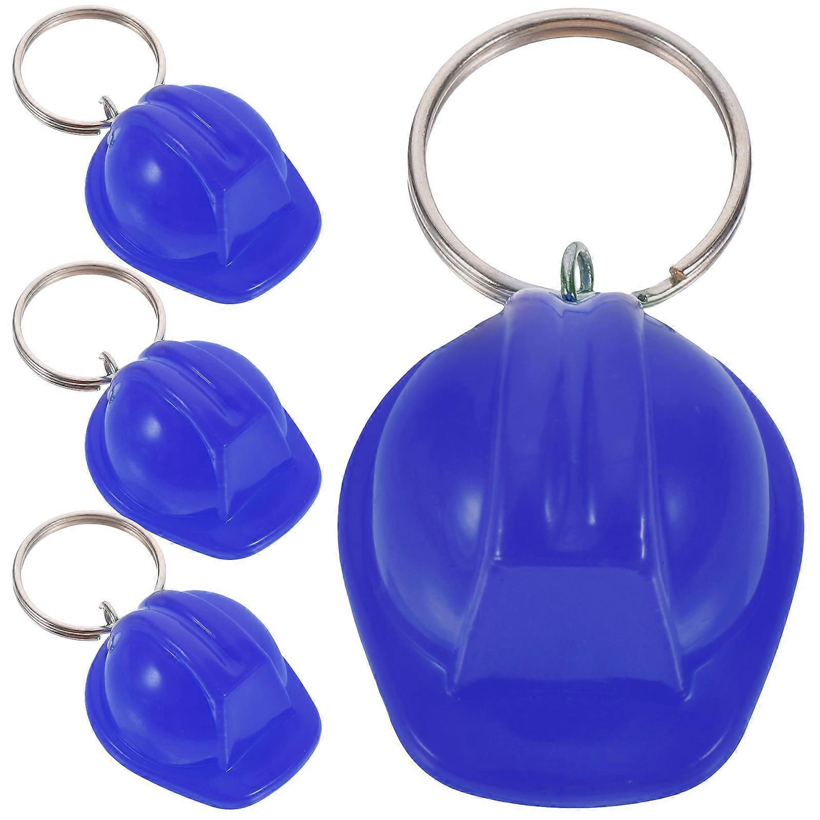 Blue Keychains for Key Hanging Metal Decorative 20Pcs Pack