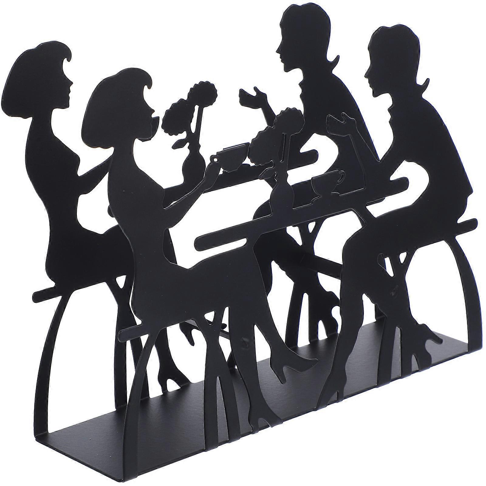 Black Filter Holder for Storage Decorative Paper Stand