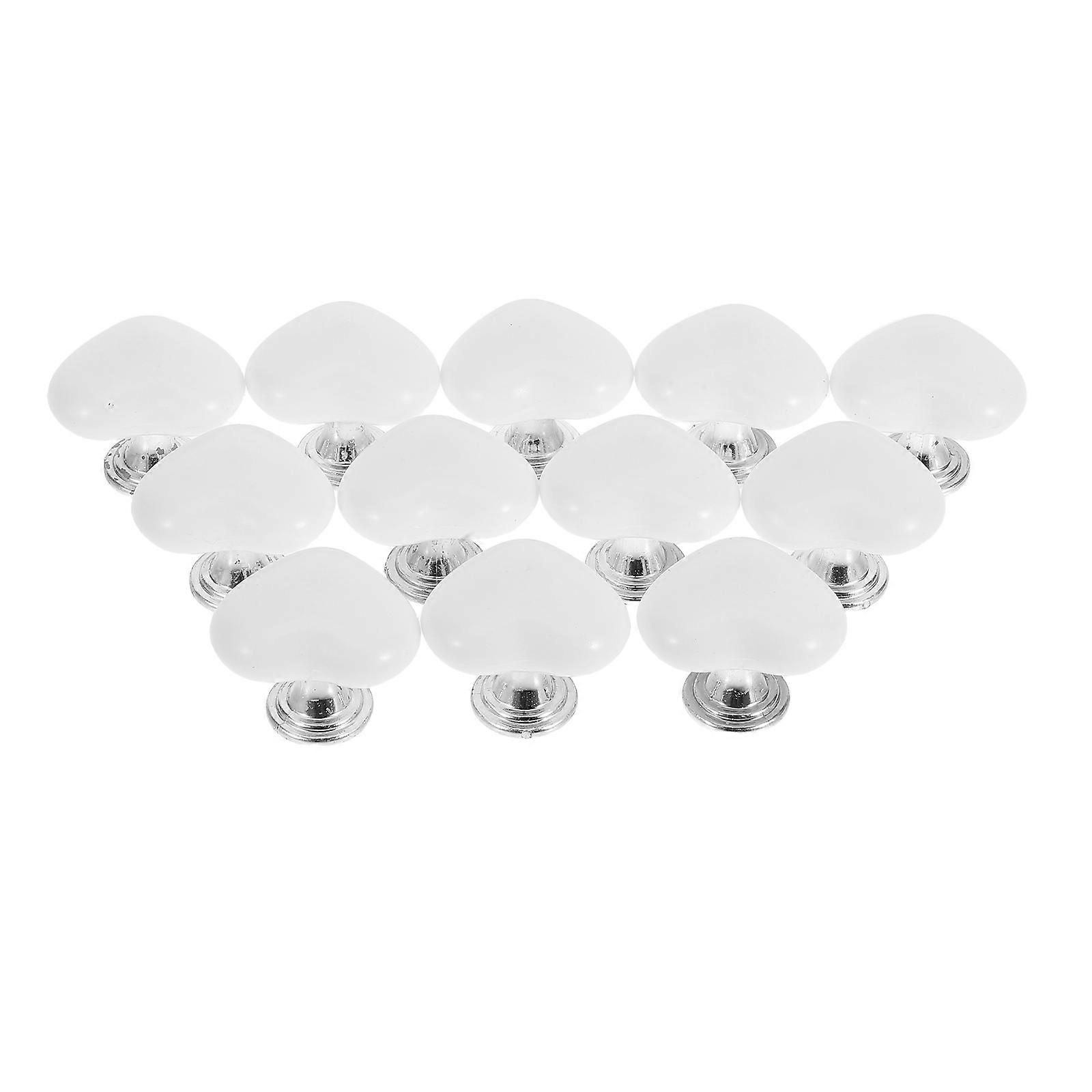 Heart Shaped Toilet Push Button for Toilet Repair 36Pcs Pack