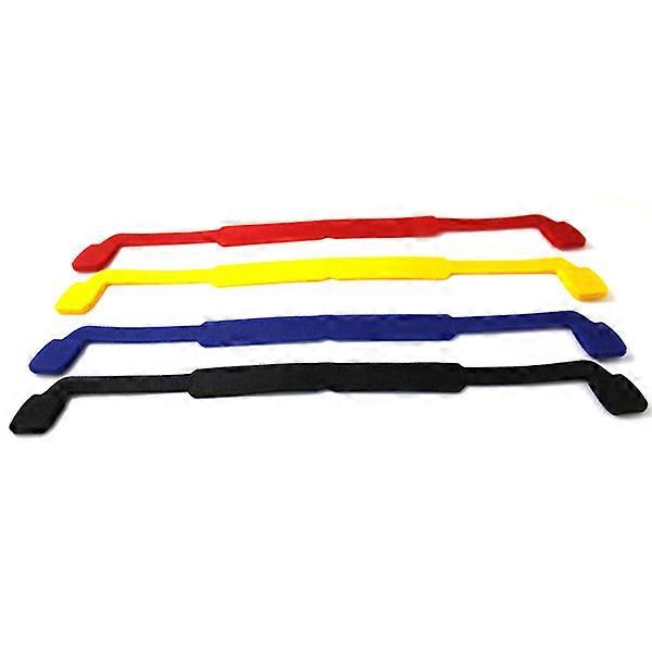 Elastic Silicone Glasses Strap for Anti-Slip Eyeglasses Sunglasses 3Pcs Blue