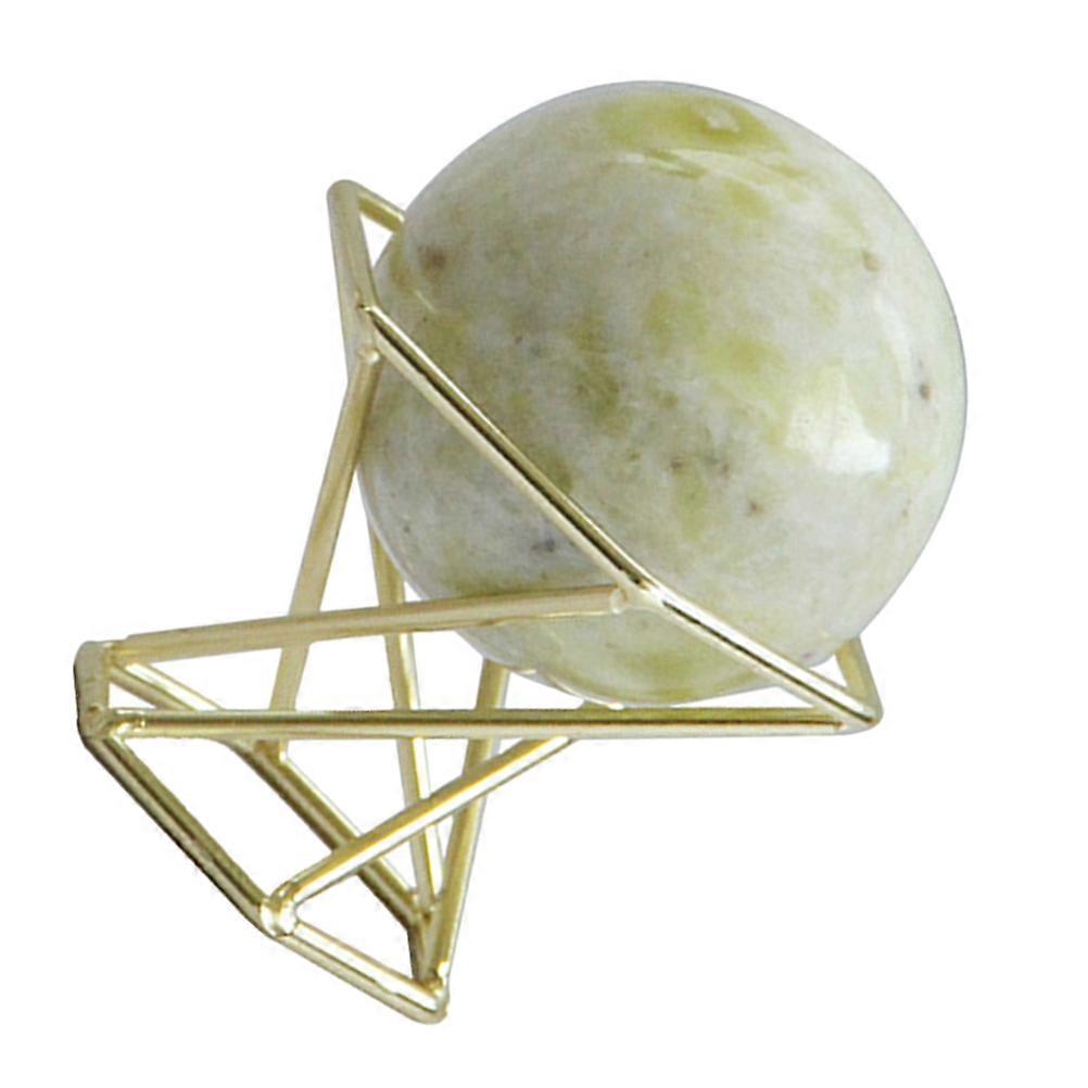 Desktop Marble Decoration Suitable For Gift Giving In Compact Design And Golden Color 2Pcs