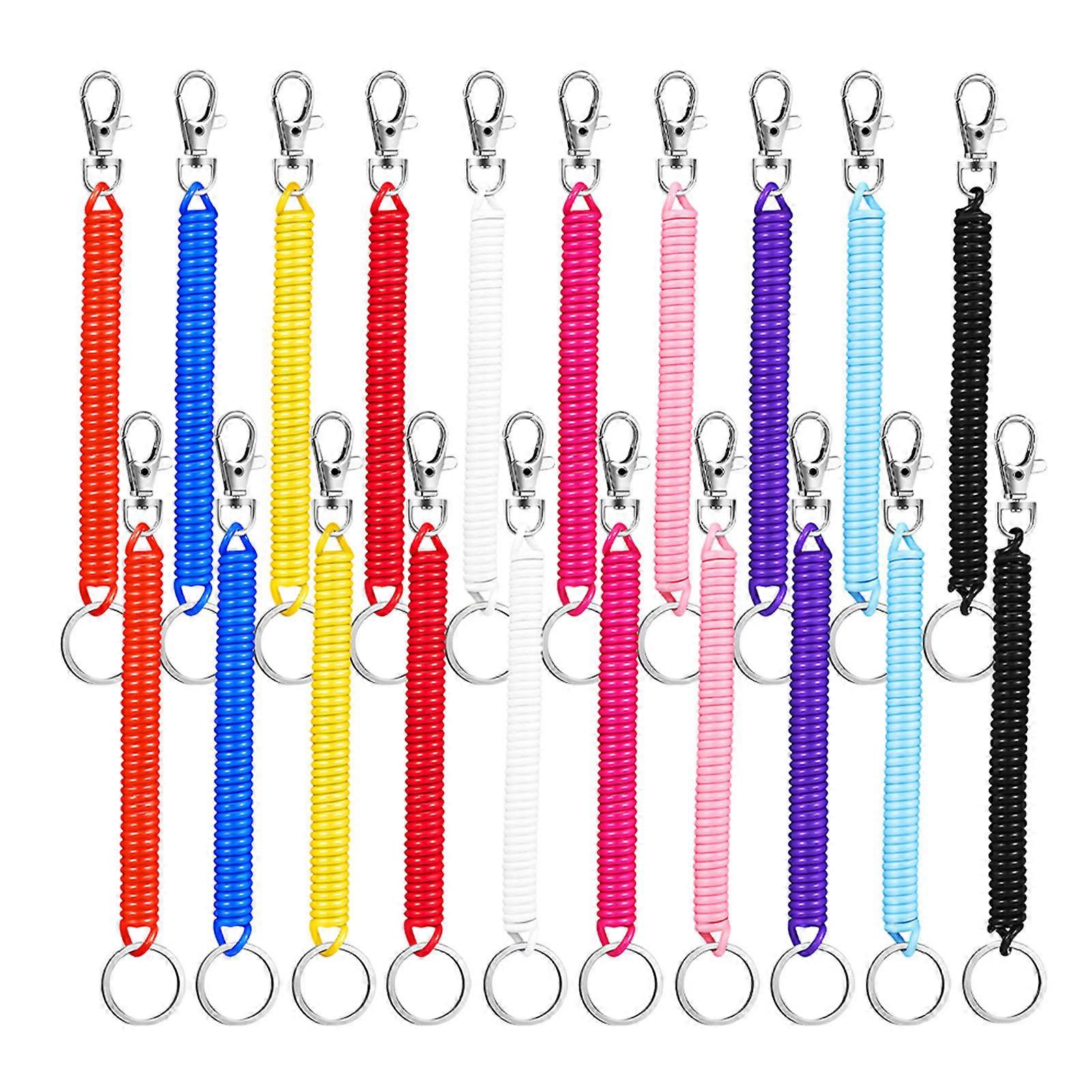 Stretchy Keychain Keyring 100 Pcs Designed For General Consumers Daily Use Easy To Use