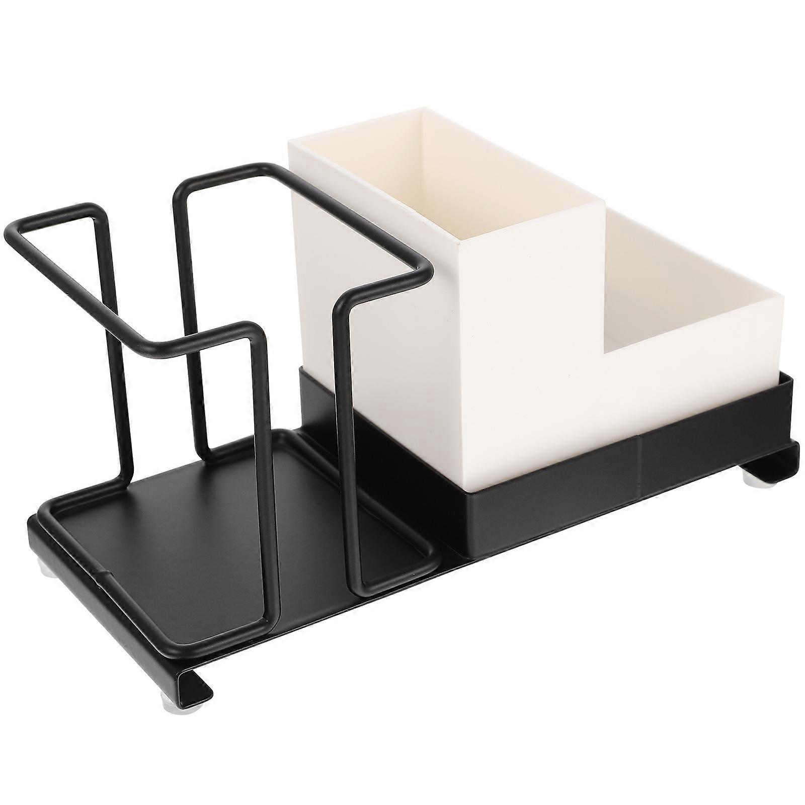 Paper Cup Organizer For Office Use 20X10.5X9 Cm Heat Resistant Compartments Storage 1Pack