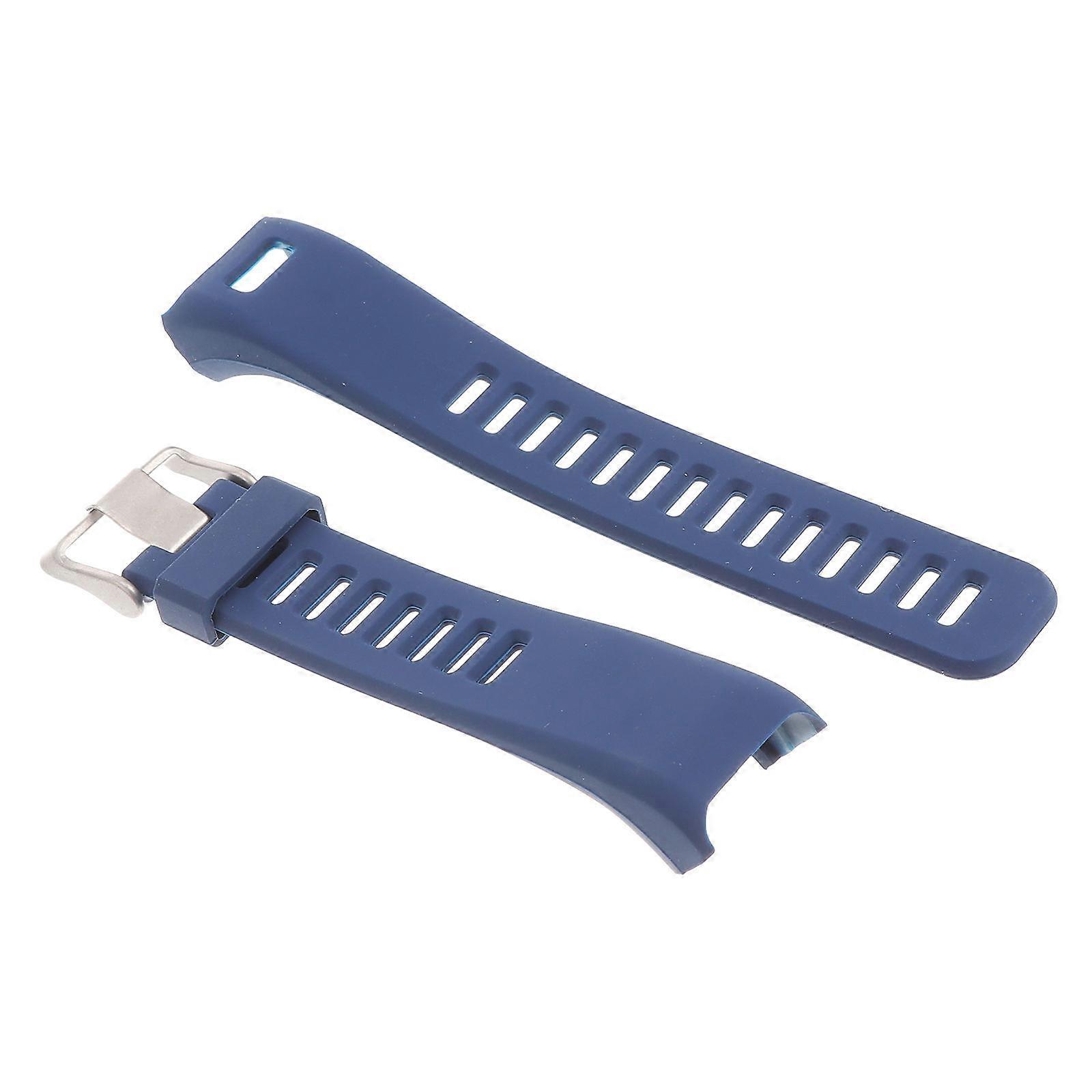 Smartwatch Straps Silicone Watch Band Quick Release Compatible for Garmin HR Travel Rectangular 1Set