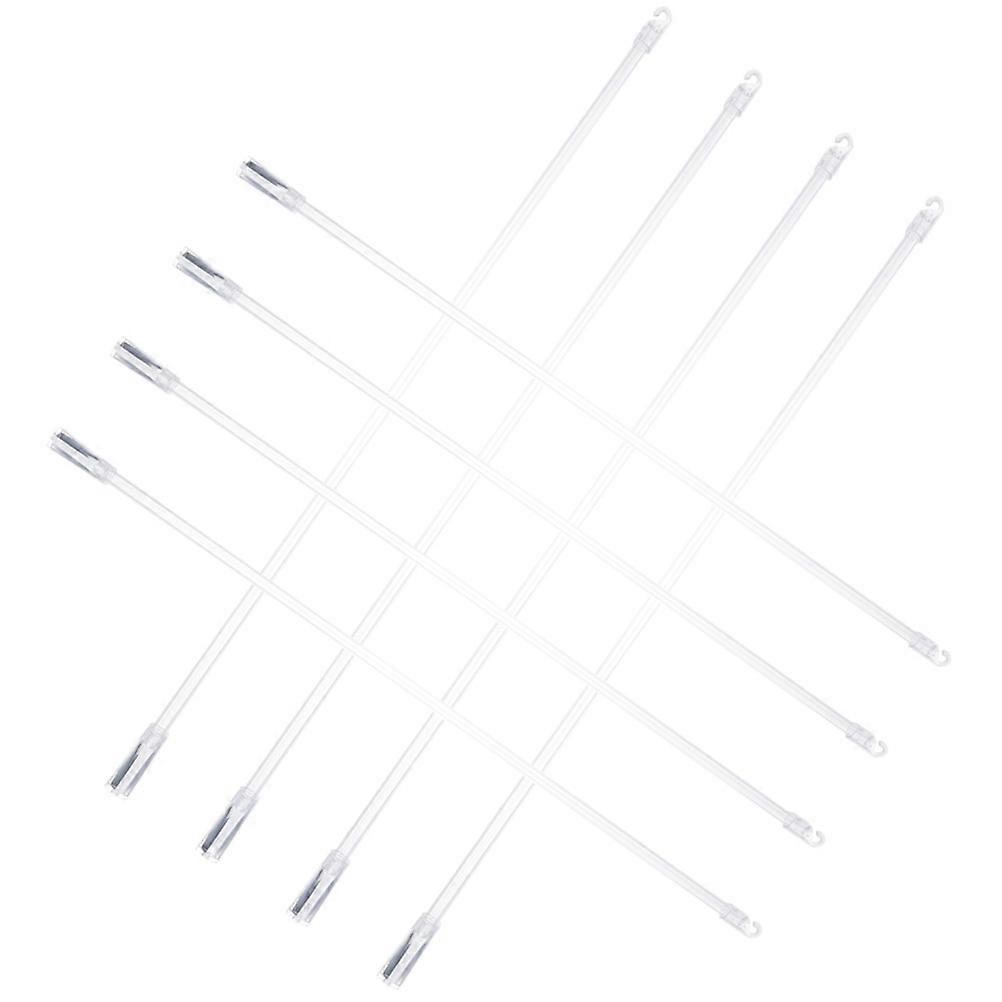 Vertical Blind Silver Blind Wand Replacement Rods for Home Use 16Pcs