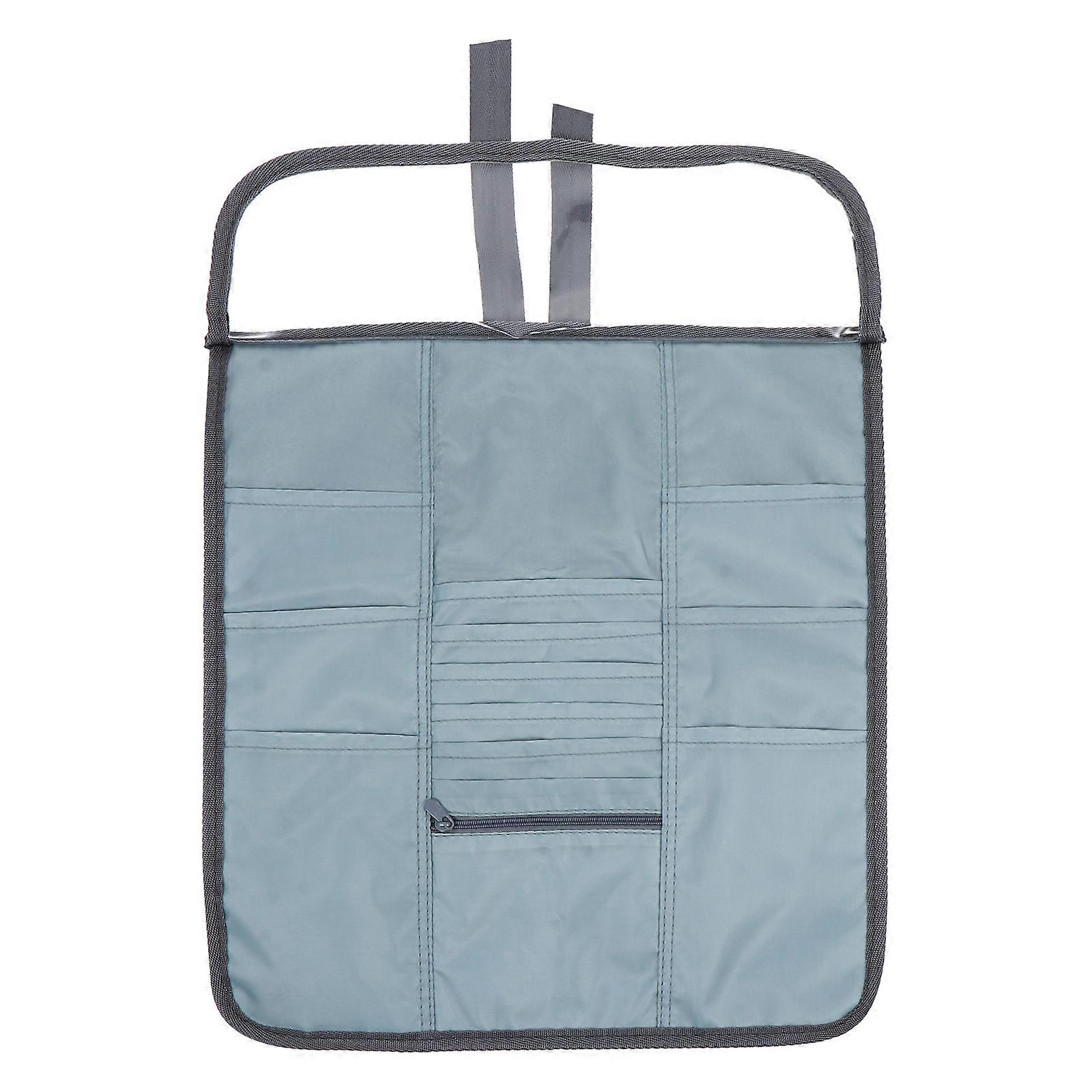 Crochet Knitting Needles Bag Practical Storage Holder 7Pcs Dark Blue