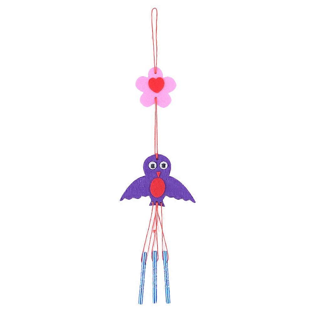 DIY Wind Chime Pendant Set for Decoration with 12Pcs Assorted Color Handcraft