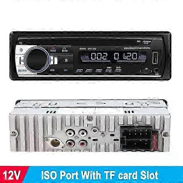 Car Radio Stereo Digital Jsd-520 Bluetooth 1 Din Mp3 Player 4 X 60w Fm Audio Stereo Receiver Music Usb/sd With In Dash Aux Input